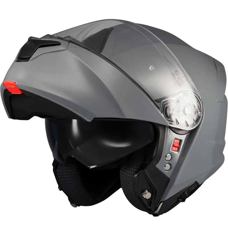Preklopna motociklistička kaciga MT Genesis SV Pure A12 siva