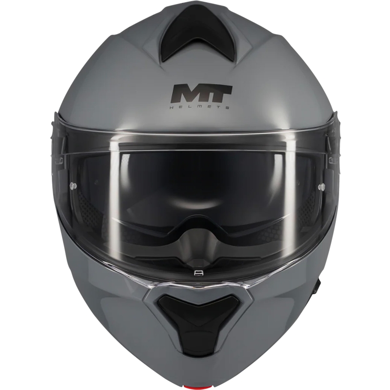 Preklopna motociklistička kaciga MT Genesis SV Pure A12 siva