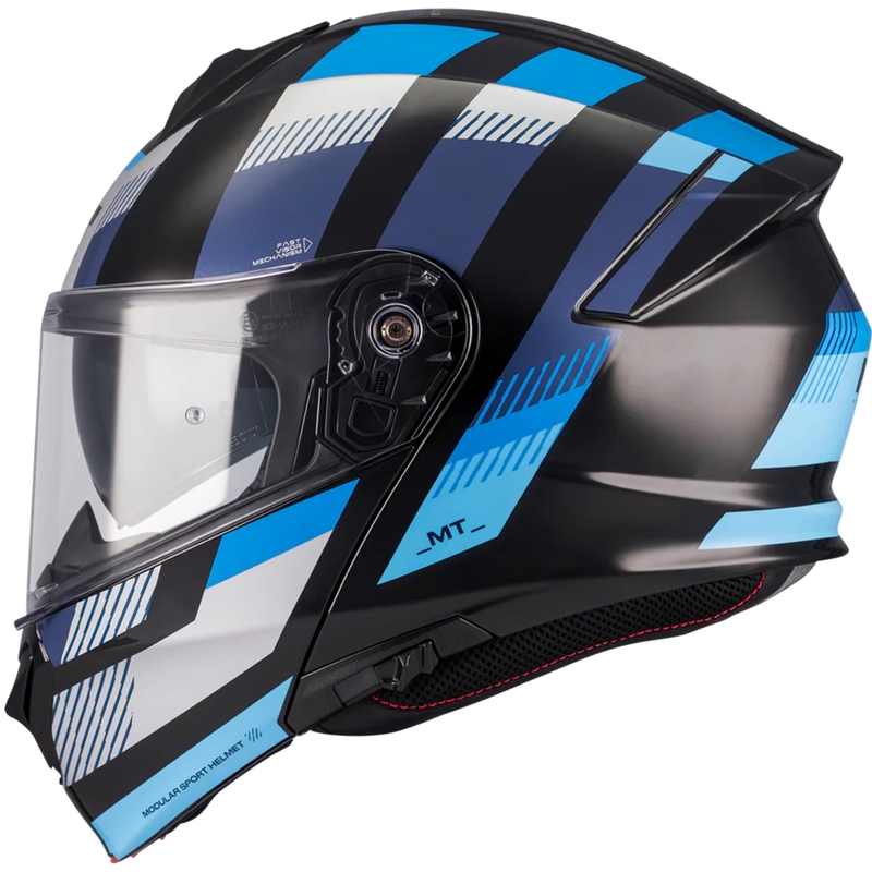 Preklopna motociklistička kaciga MT Genesis SV Stroke B7 crno-plava