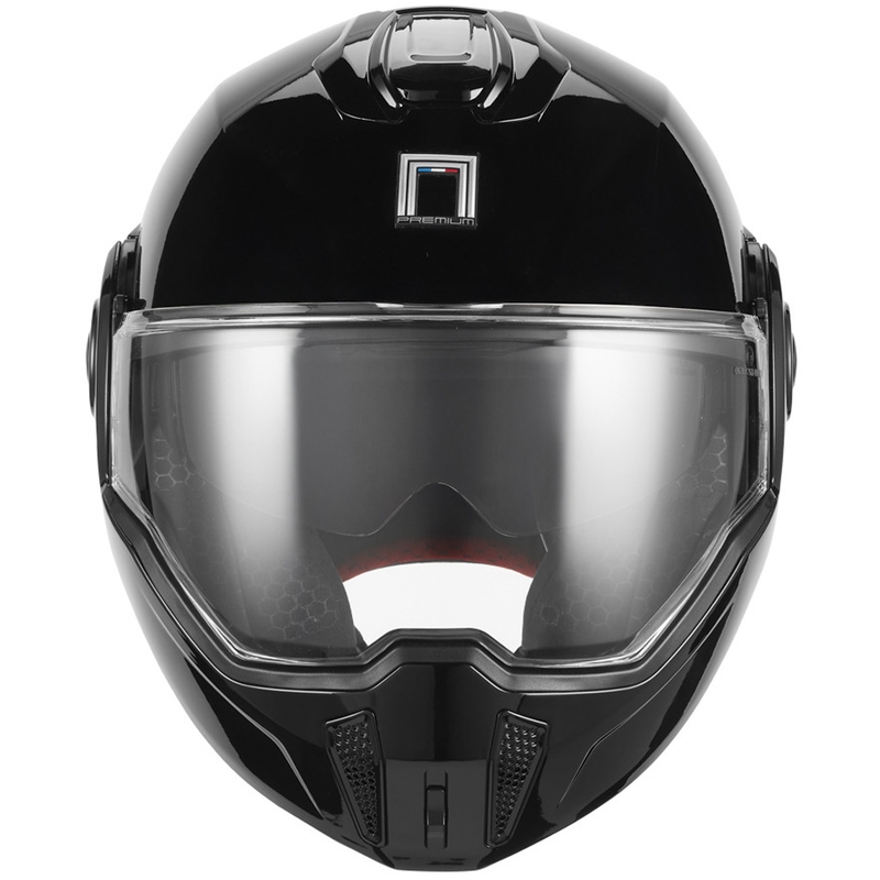 NOX PREMIUM Spinner preklopna motociklistička kaciga crna