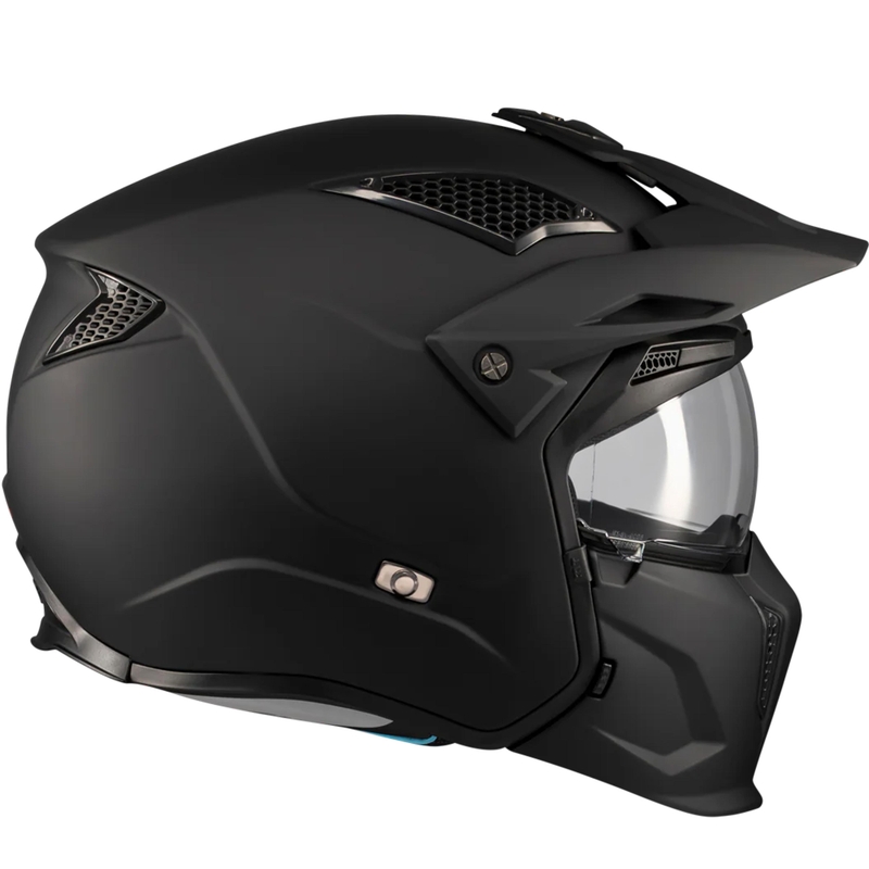Modularna motociklistička kaciga MT Streetfighter SV S Pure A1 mat crna
