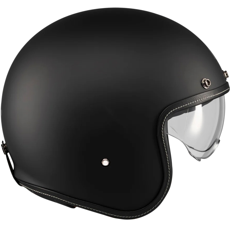Otvorena motociklistička kaciga MT Lemans 2 SV S Pure A1 mat crna