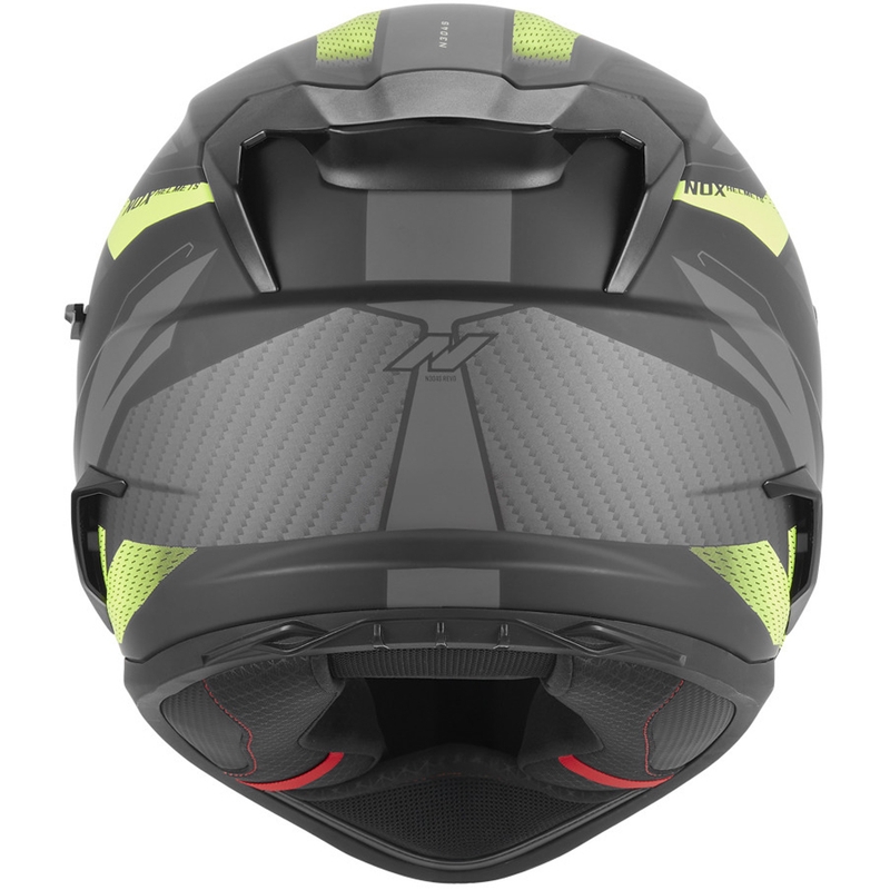 Integralna motociklistička kaciga NOX N304-S REVO mat crno-fluo žuta