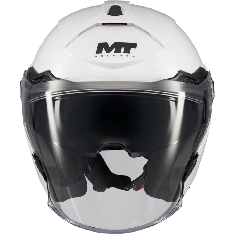 Otvorena motociklistička kaciga MT Cosmo SV Pure A0 bijela