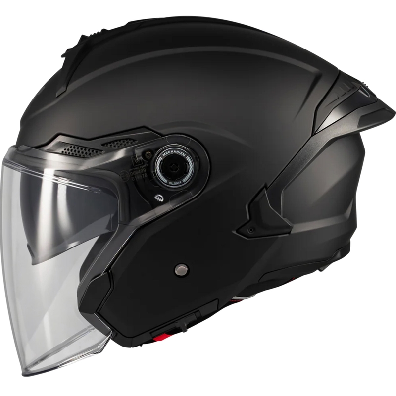 Otvorena motociklistička kaciga MT Cosmo SV Pure A1 mat crna