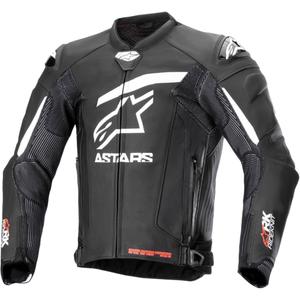 Alpinestars GP Plus R 4 Rideknit motociklistička kožna jakna crno-bijela
