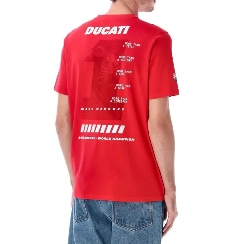Majica Ducati Marc Marquez MM93 Svjetski prvak crvena