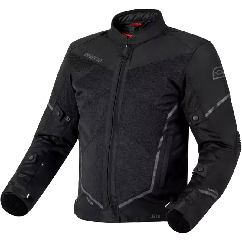 Motociklistička jakna Ozone Jet II crna rasprodaja