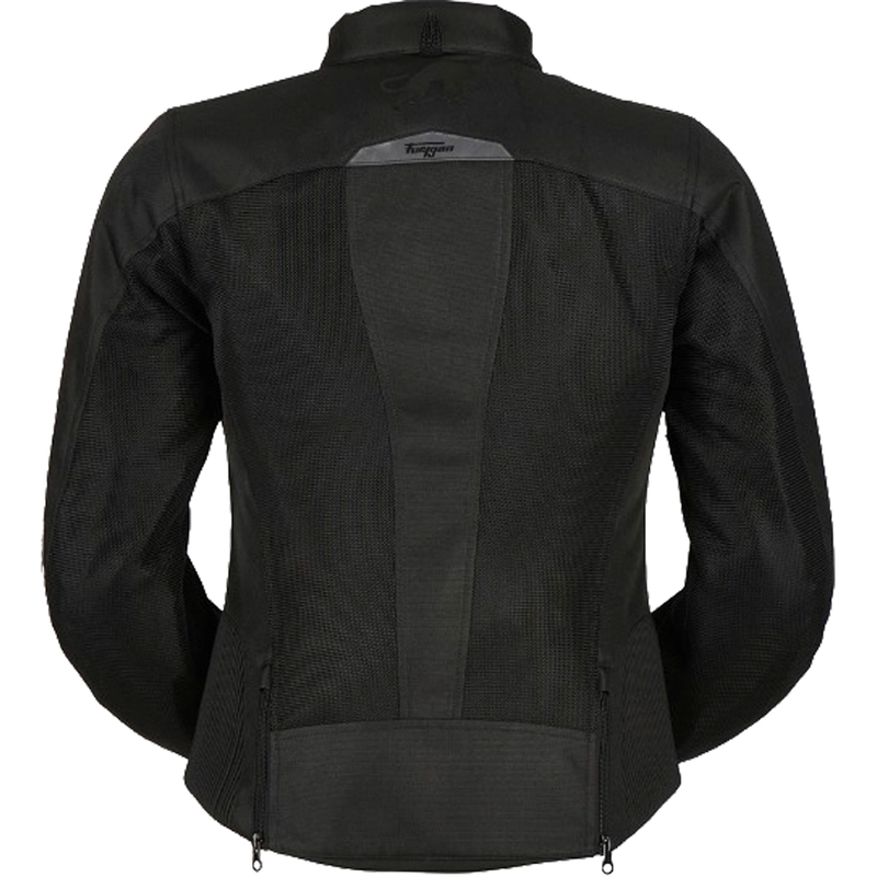 Ženska motoristička jakna Furygan Genesis Mistral Lady Evo 3 crna