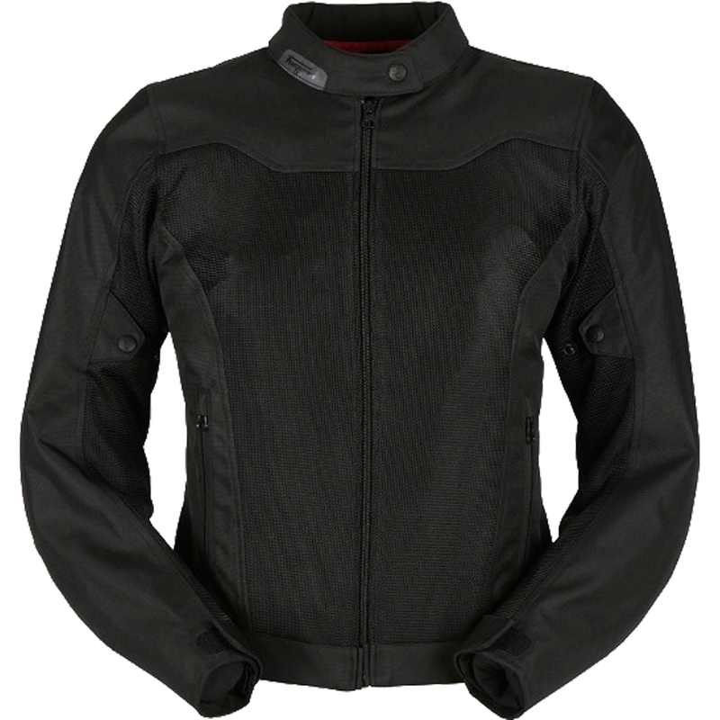 Ženska motoristička jakna Furygan Genesis Mistral Lady Evo 3 crna