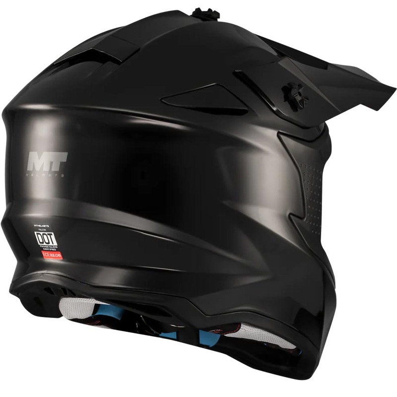 Motokros kaciga MT Falcon S Pure A1 mat crna