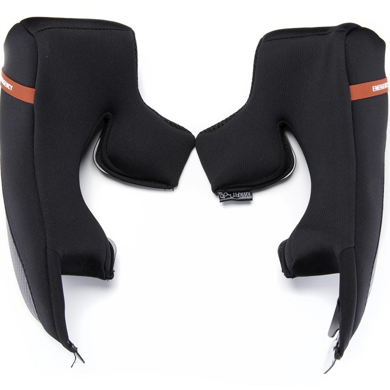 Štitnici za obraze za motociklističke kacige Scorpion EXO-530(i) Air, crni