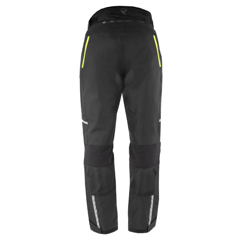 Street Racer Flex Air motociklističke hlače crno-fluo žute - 2. kvaliteta - II. kvaliteta