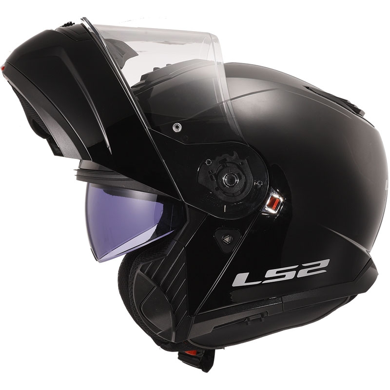 Kaciga na preklop LS2 FF908 Strobe II crna sjajna - II. kvaliteta
