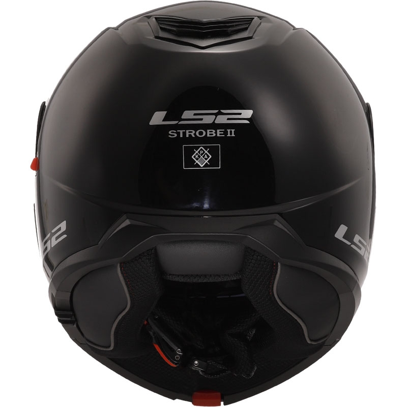 Kaciga na preklop LS2 FF908 Strobe II crna sjajna - II. kvaliteta