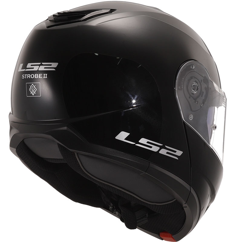 Kaciga na preklop LS2 FF908 Strobe II crna sjajna - II. kvaliteta