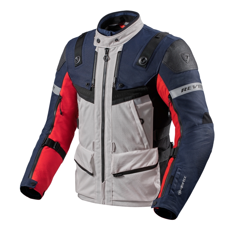 Revit Defender 3 GTX motociklistička jakna crveno-plava - II. kvaliteta