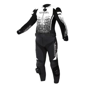 Rasprodaja RSA GT2 motociklističko odijelo crno-bijelo - 2. kvaliteta rasprodaja - II. kvaliteta