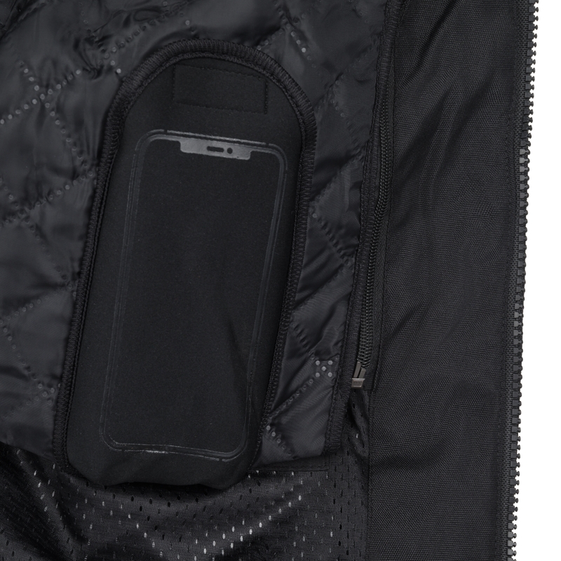 RSA Compact 2 motociklistička jakna crno-siva - 2. kvaliteta - II. kvaliteta