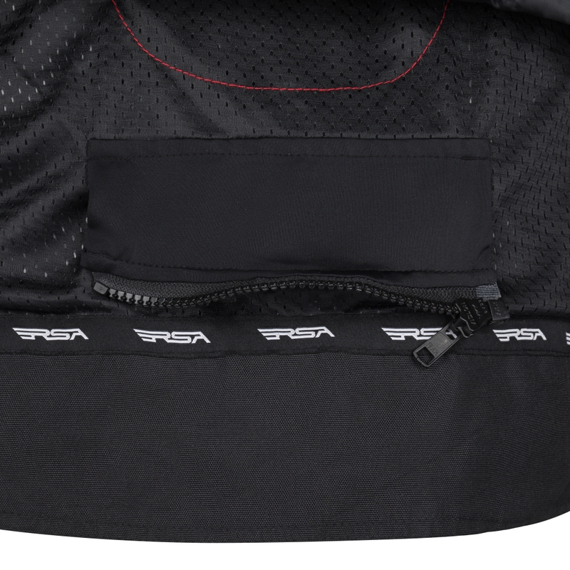 RSA Compact 2 motociklistička jakna crno-siva - 2. kvaliteta - II. kvaliteta