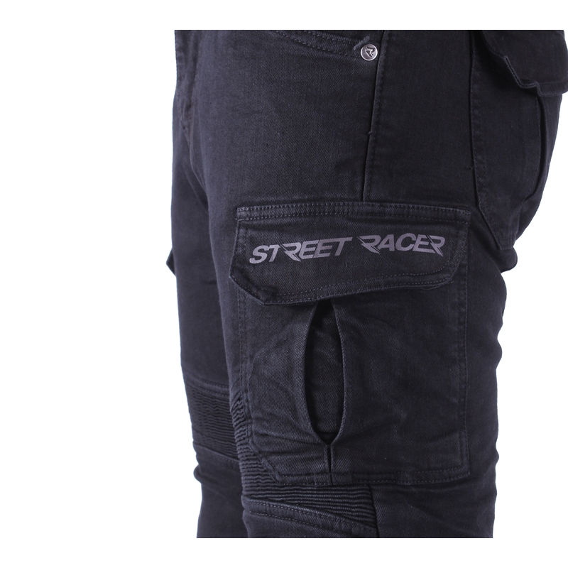Street Racer Cargo CE motociklističke traperice crne 2 - 2. kvaliteta - II. kvaliteta