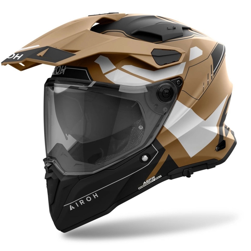 Kaciga Airoh Commander 2 Reveal Enduro, mat pijesak
