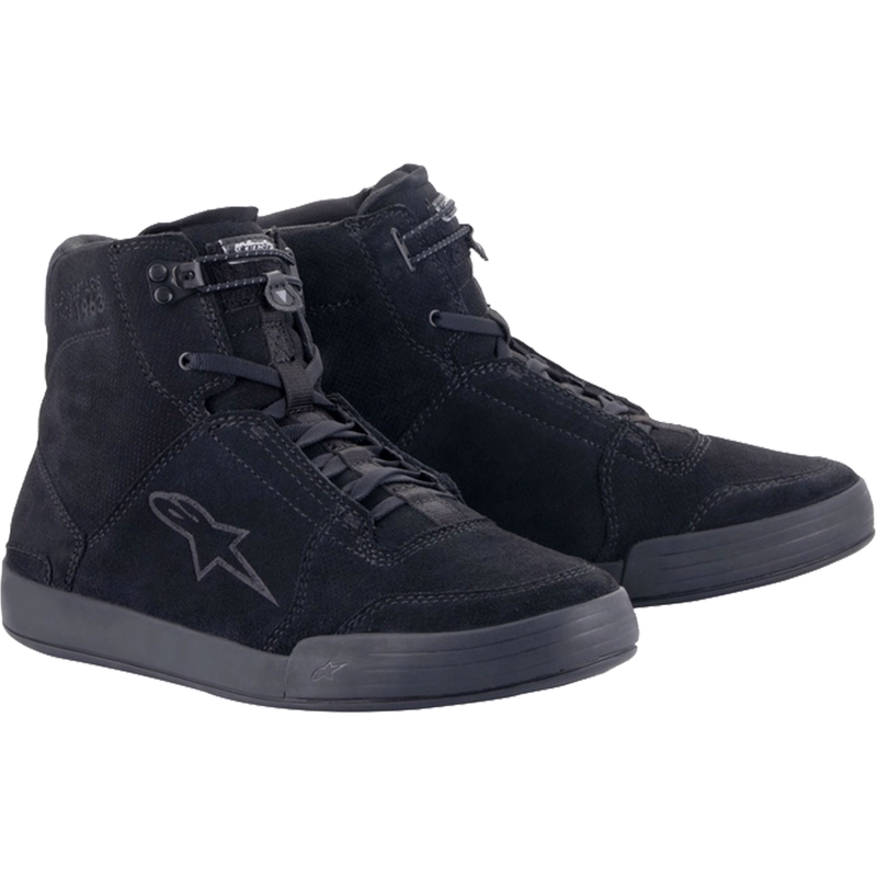 Alpinestars kromirane motociklističke čizme crno-crne