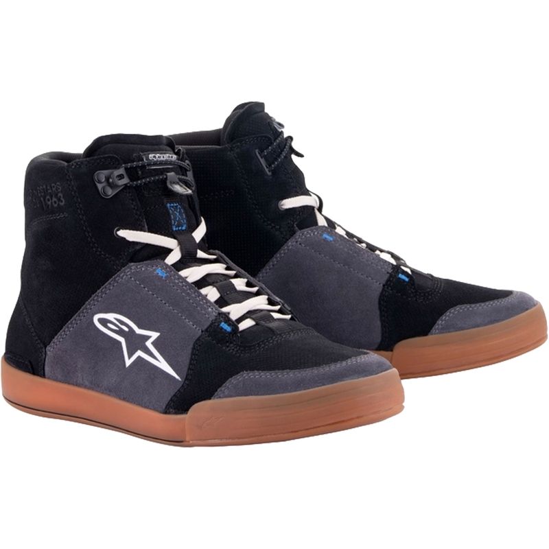 Alpinestars Chrome motociklističke čizme crno-sive-smeđe-plave