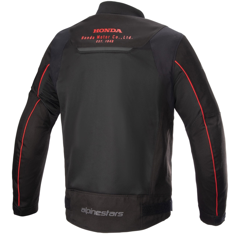 Alpinestars Luc Air 2 Honda motociklistička jakna crno-crvena