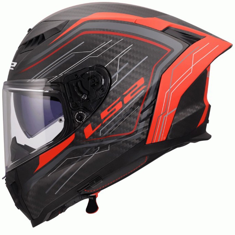 Integralna motociklistička kaciga LS2 FF807 Dragon Subic crvena