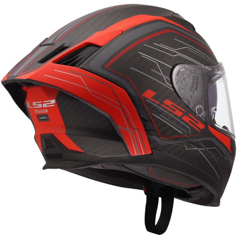 Integralna motociklistička kaciga LS2 FF807 Dragon Subic crvena