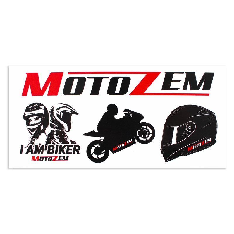 Set naljepnica MotoZem Silnice