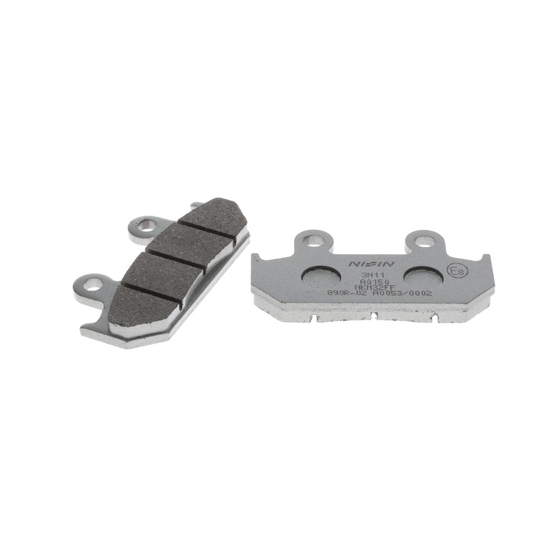 Kočione pločice NISSIN polumetalne 81x42x9 mm 2 kom
