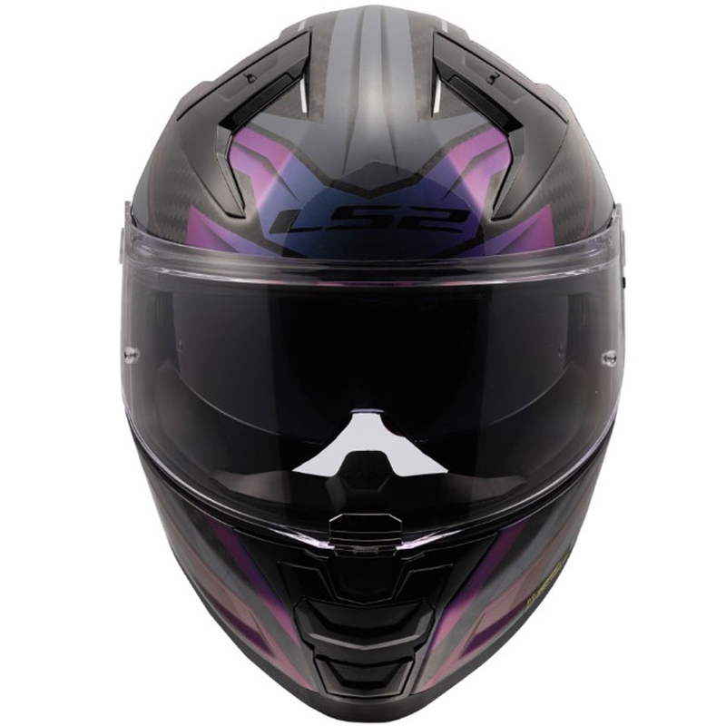 Integralna motociklistička kaciga LS2 FF811 Vector II C Savage Chameleon crno-ljubičasta