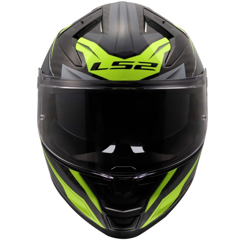 Integralna motociklistička kaciga LS2 FF811 Vector II C Savage sjajna HV žuta