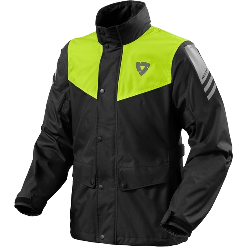 Motociklistička kišna jakna Revit Nitric 4 H2O crno-fluo žuta