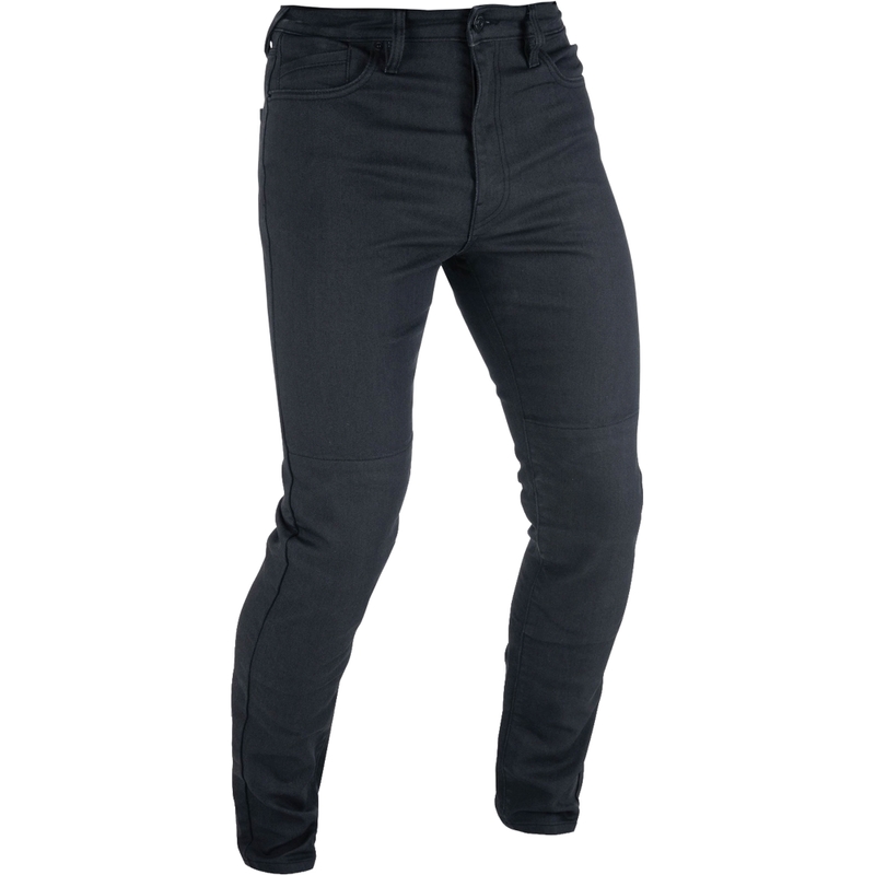 Motociklističke traperice Oxford Original Approved Jeans AA Slim fit crne