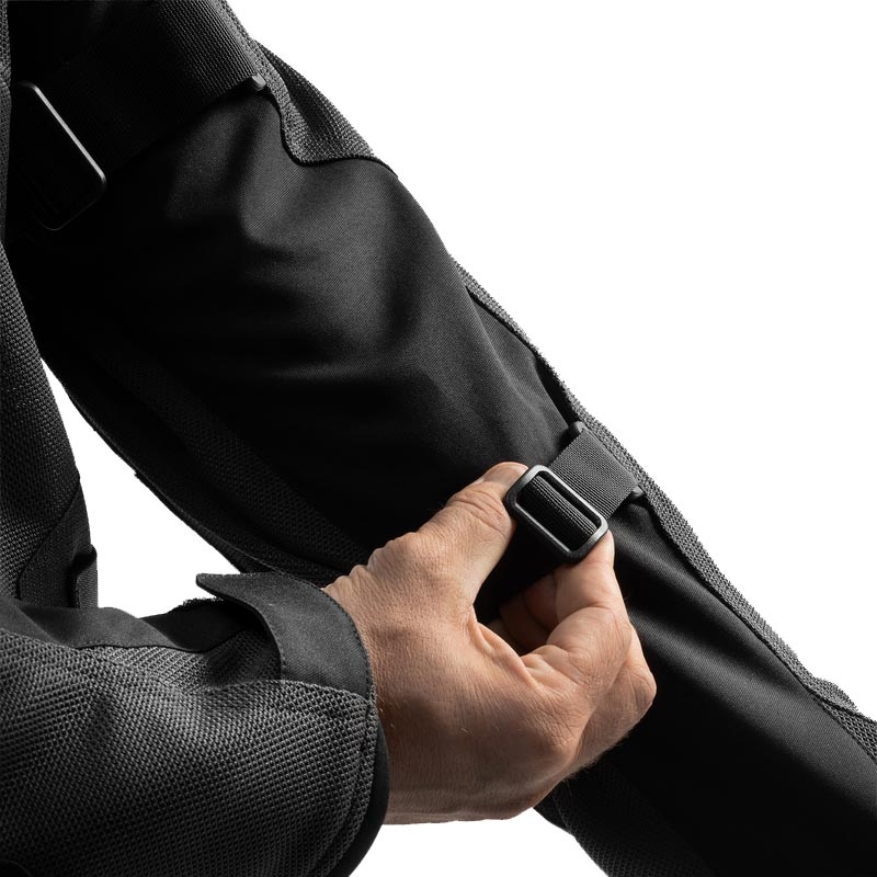 Rebelhorn Scandal 3 motociklistička jakna tamno sivo-crno-crvena