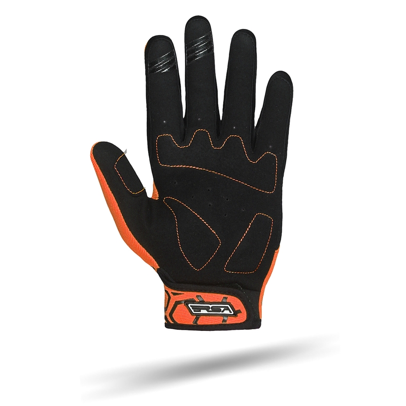 Motociklističke rukavice RSA MX EVO crno-narančaste