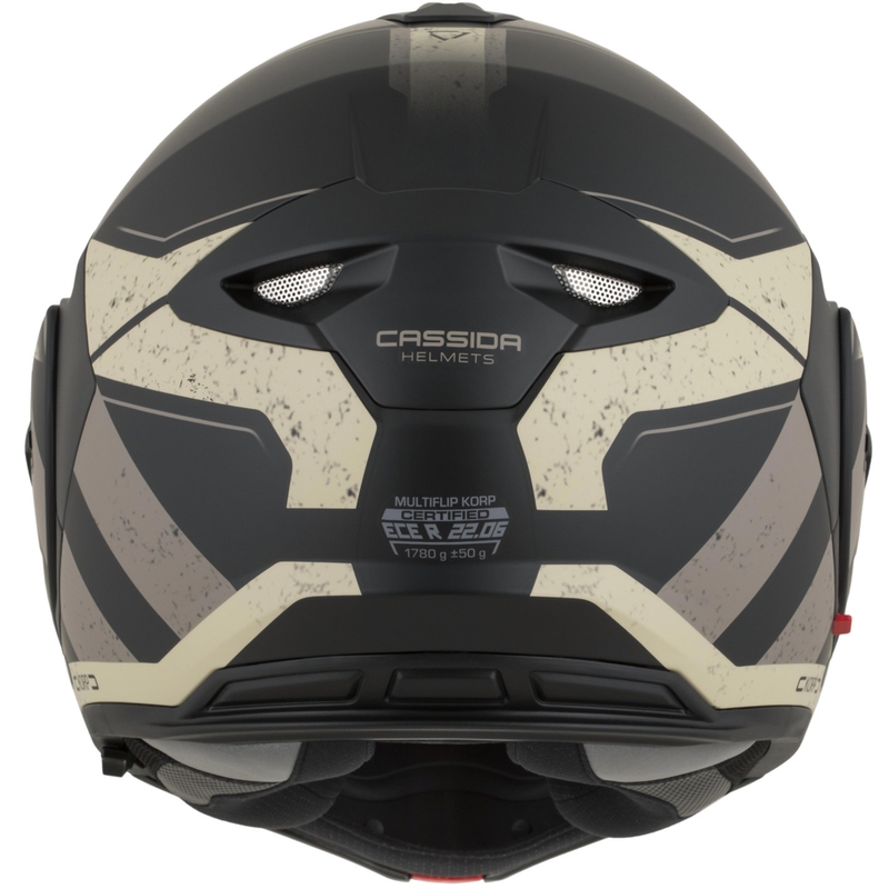 Cassida MultiFlip Korp preklopna motociklistička kaciga mat crna-pješčano-kaki