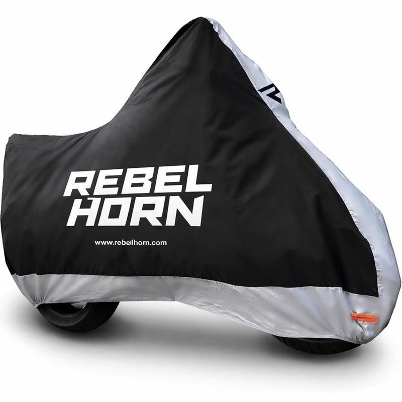 Rebelhorn Shelter navlaka za motocikl crno-srebrna