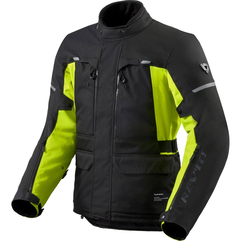 Revit Outback 5 H2O motociklistička jakna crno-fluo žuta