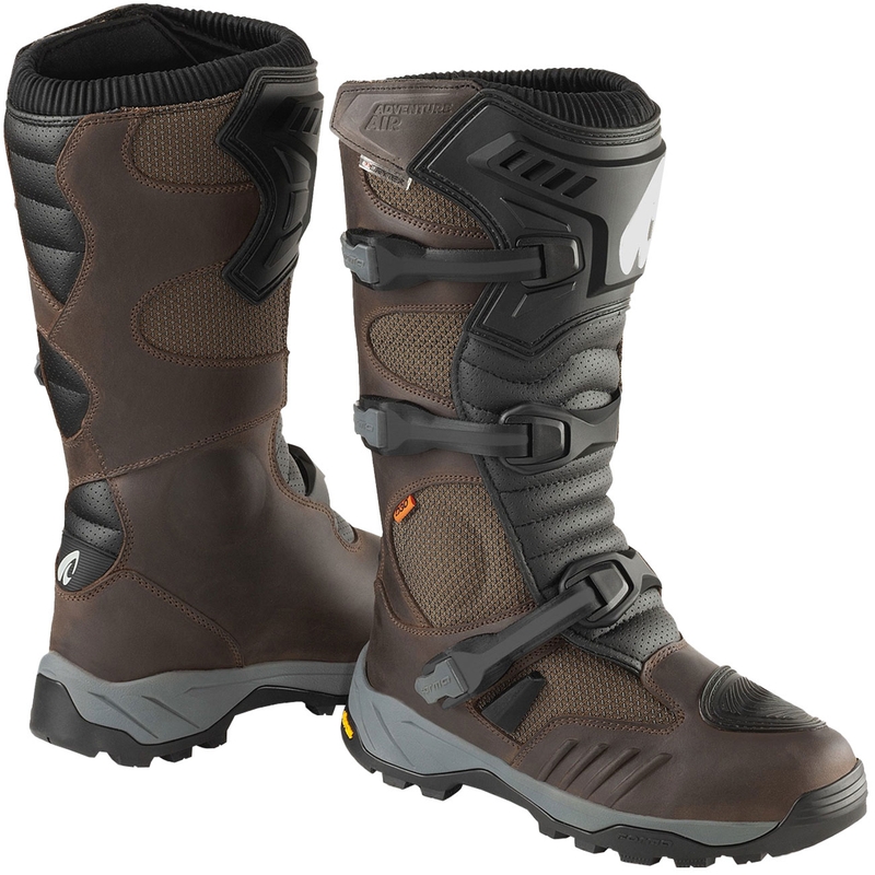 Smeđe motociklističke čizme Forma Adventure Air Dry