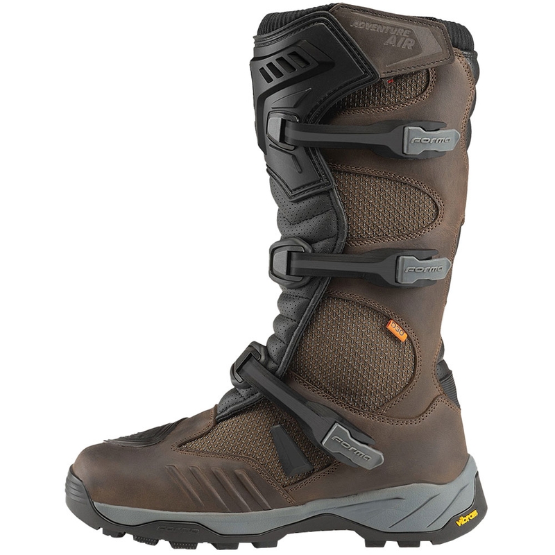 Smeđe motociklističke čizme Forma Adventure Air Dry