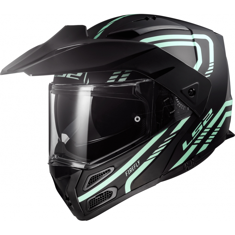 Preklopna kaciga LS2 FF324 Metro EVO Firefly crna mat