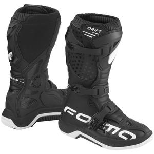 Dječje motociklističke čizme Forma Drift crne