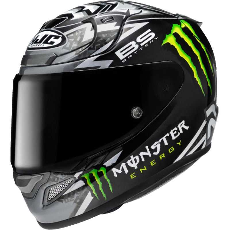 HJC RPHA 12 Quartararo Replica BL MC5 Integralna motociklistička kaciga crna