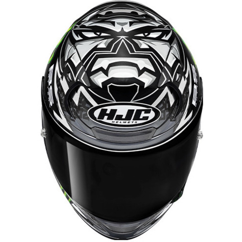 HJC RPHA 12 Quartararo Replica BL MC5 Integralna motociklistička kaciga crna
