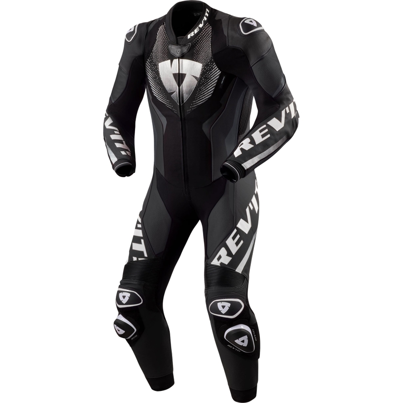 Revit One Piece Hyperspeed 3 motociklističko odijelo crno-bijelo
