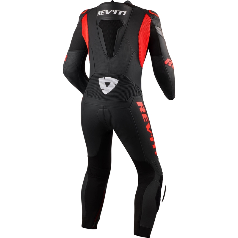 Revit Argon 3 motociklističko odijelo crno-fluo crveno
